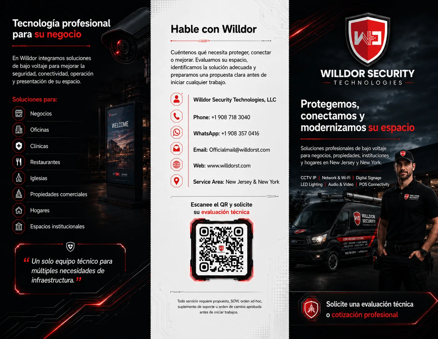 Resumen de servicios Willdor en español